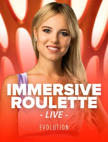 Immersive Roulette van Evolution bij Lalabet