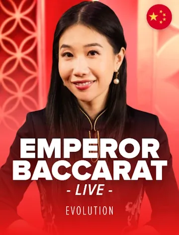 Emperor Baccarat van Evolution bij Lalabet
